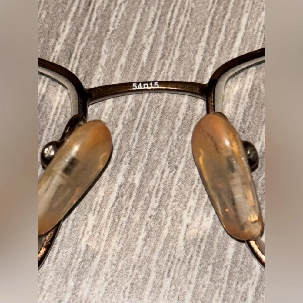 Escada Eyeglass Frames Only Women's‎ Tortoise & Rhinestone Full Rim, Lightweight